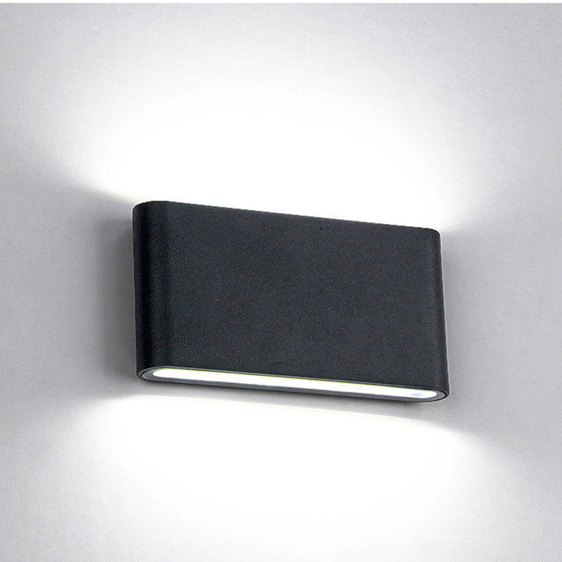 Rectangular Indoor Outdoor Waterproof Wall Lamp