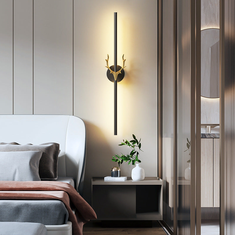 Bedroom Background Wall Net Lamps