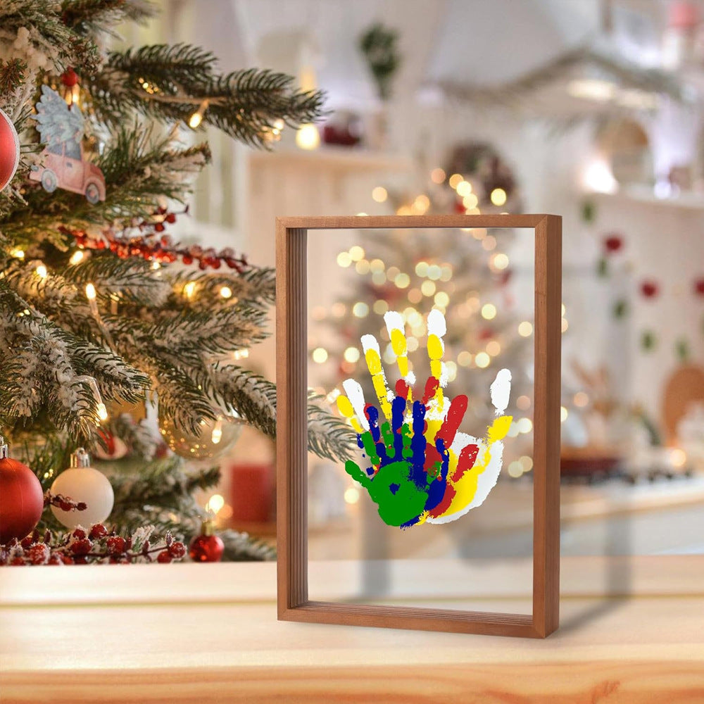 Multi-person Handprint Diy Photo Frame Souvenir