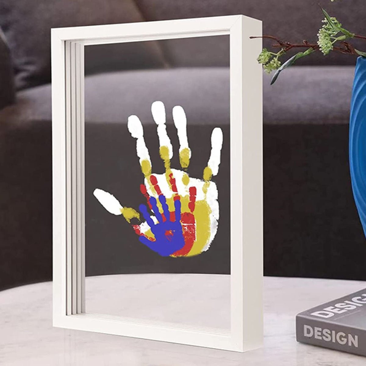 Multi-person Handprint Diy Photo Frame Souvenir