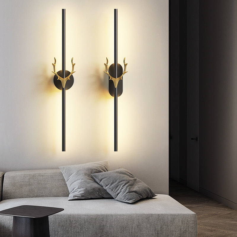 Bedroom Background Wall Net Lamps