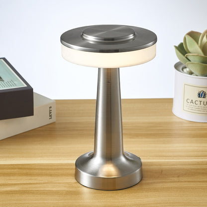Rechargeable Touch LED Mushroom Table Lamp