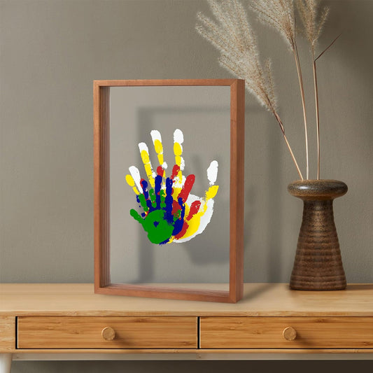 Multi-person Handprint Diy Photo Frame Souvenir