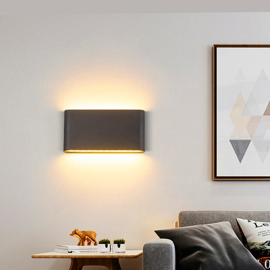 Rectangular Indoor Outdoor Waterproof Wall Lamp