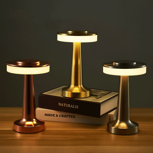 Rechargeable Touch LED Mushroom Table Lamp