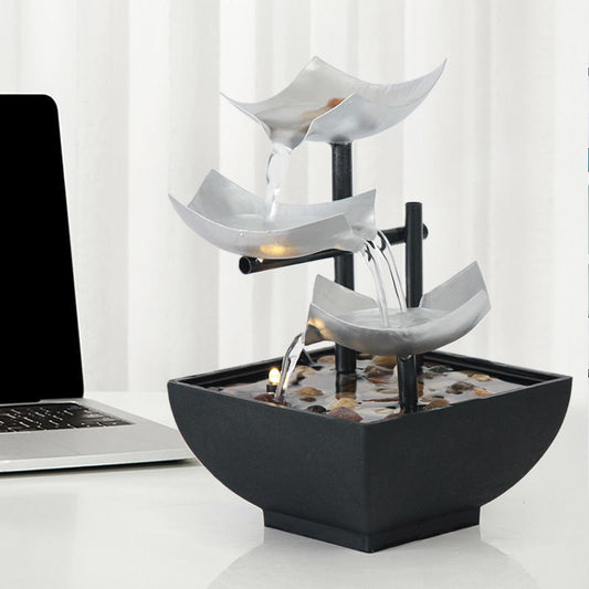 Desktop Flowing Water Fountain Décor